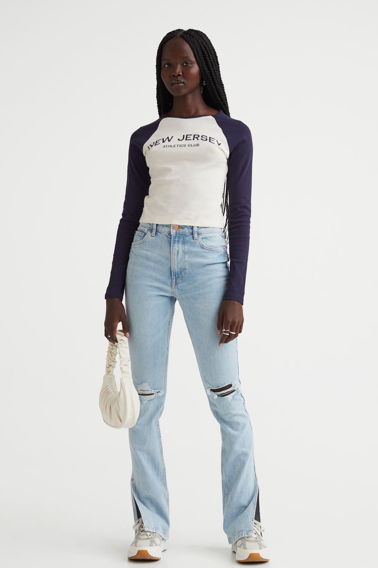 

Джинсы женские H&M 1082961001 синие 48 EU (доставка из-за рубежа), Синий, 1082961001