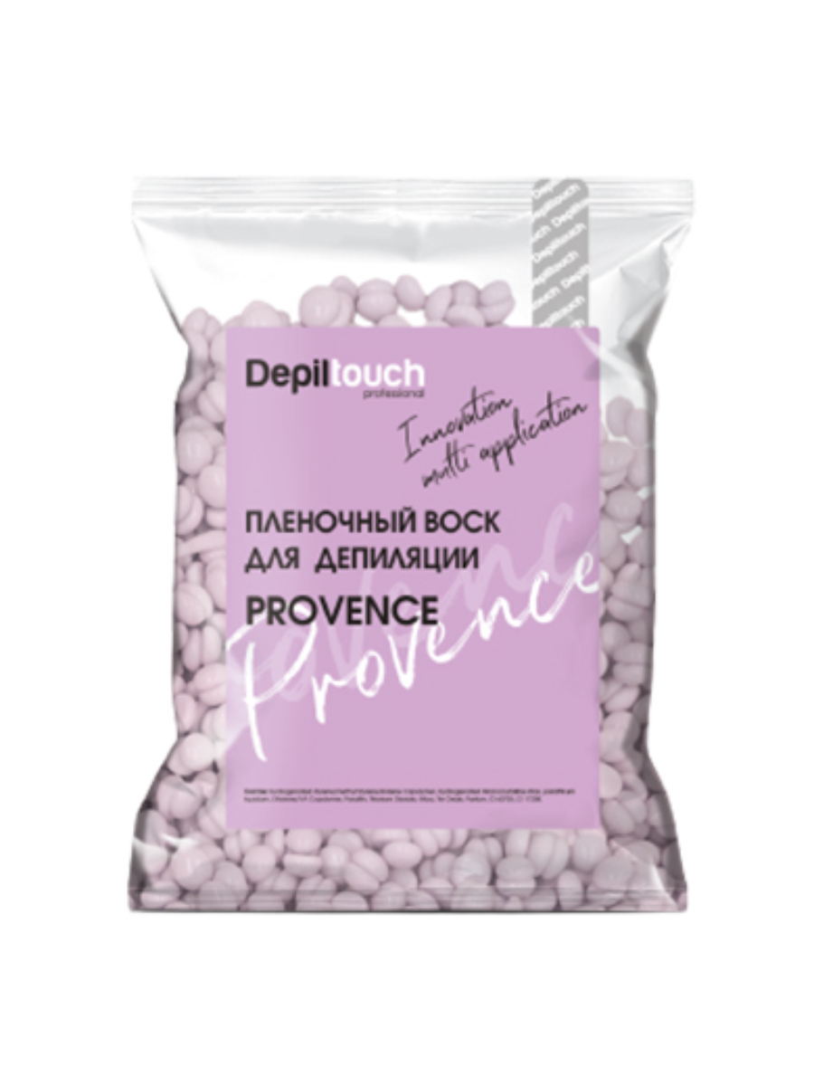 Воск для депиляции плёночный Depiltouch Innovation Provence, 100 гр розовый