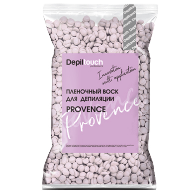 фото Воск для депиляции плёночный depiltouch innovation provence, 200 гр