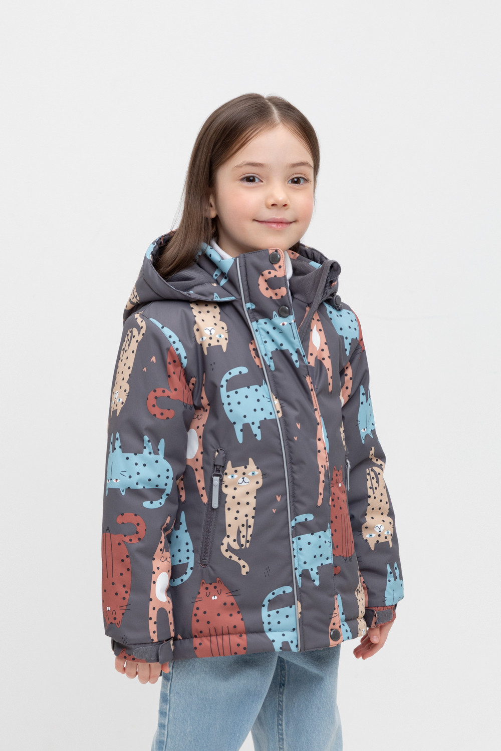 

Куртка детская CROCKID 1G JKT 019.2, темно-серый, 116, 1 шт., 1G JKT 019.2