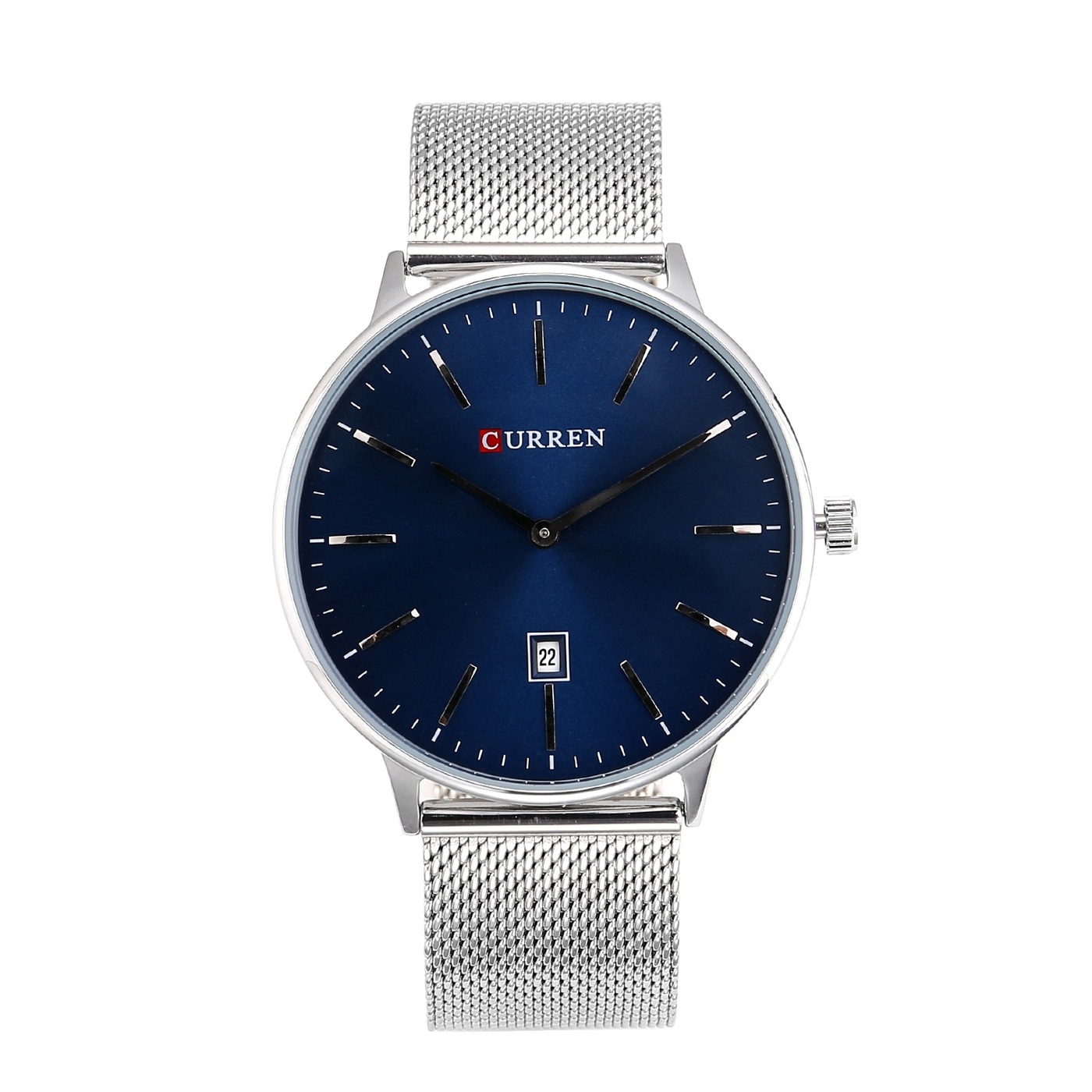 

Наручные часы мужские CURREN 8302 серебристые, 8302