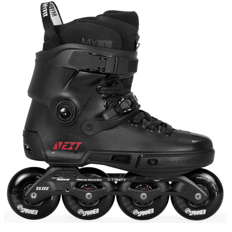 фото Роликовые коньки powerslide next core black 44-45 eu