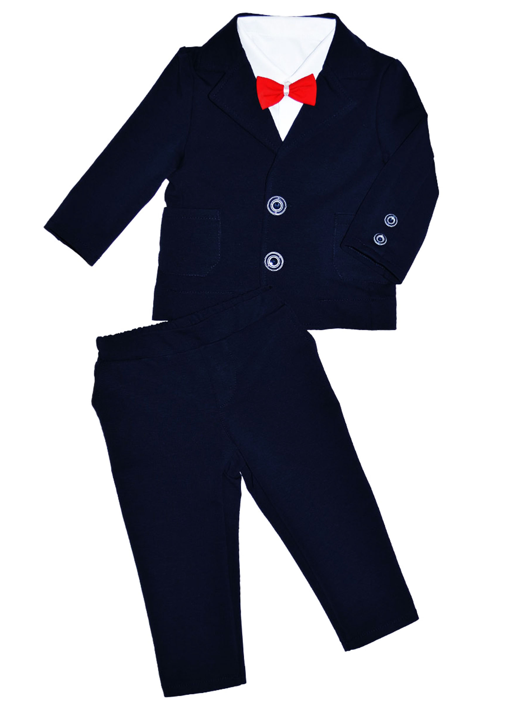 Детский костюм CHADOLLS с красной бабочкой синий 3899245 р.80