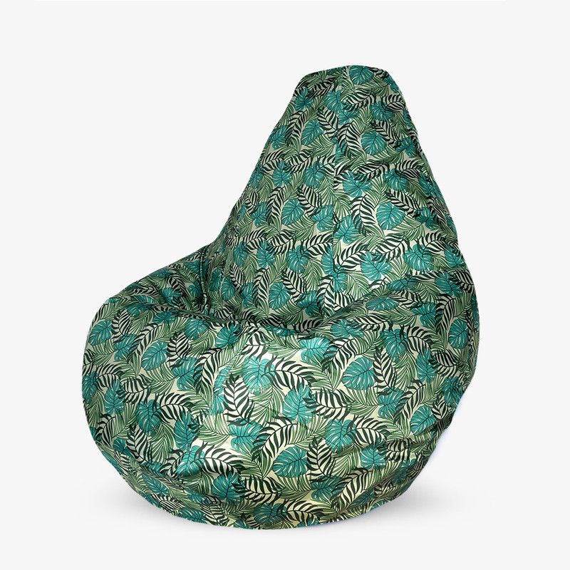 

Кресло-мешок PUFOFF XXXL Monstera, Разноцветный, Monstera