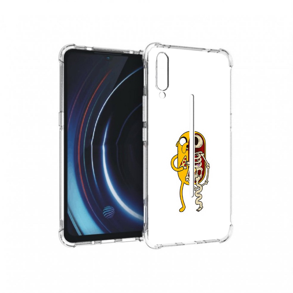 

Чехол MyPads Tocco для Vivo iQOO Джейк скелет (PT226955.389.64), Прозрачный, Tocco