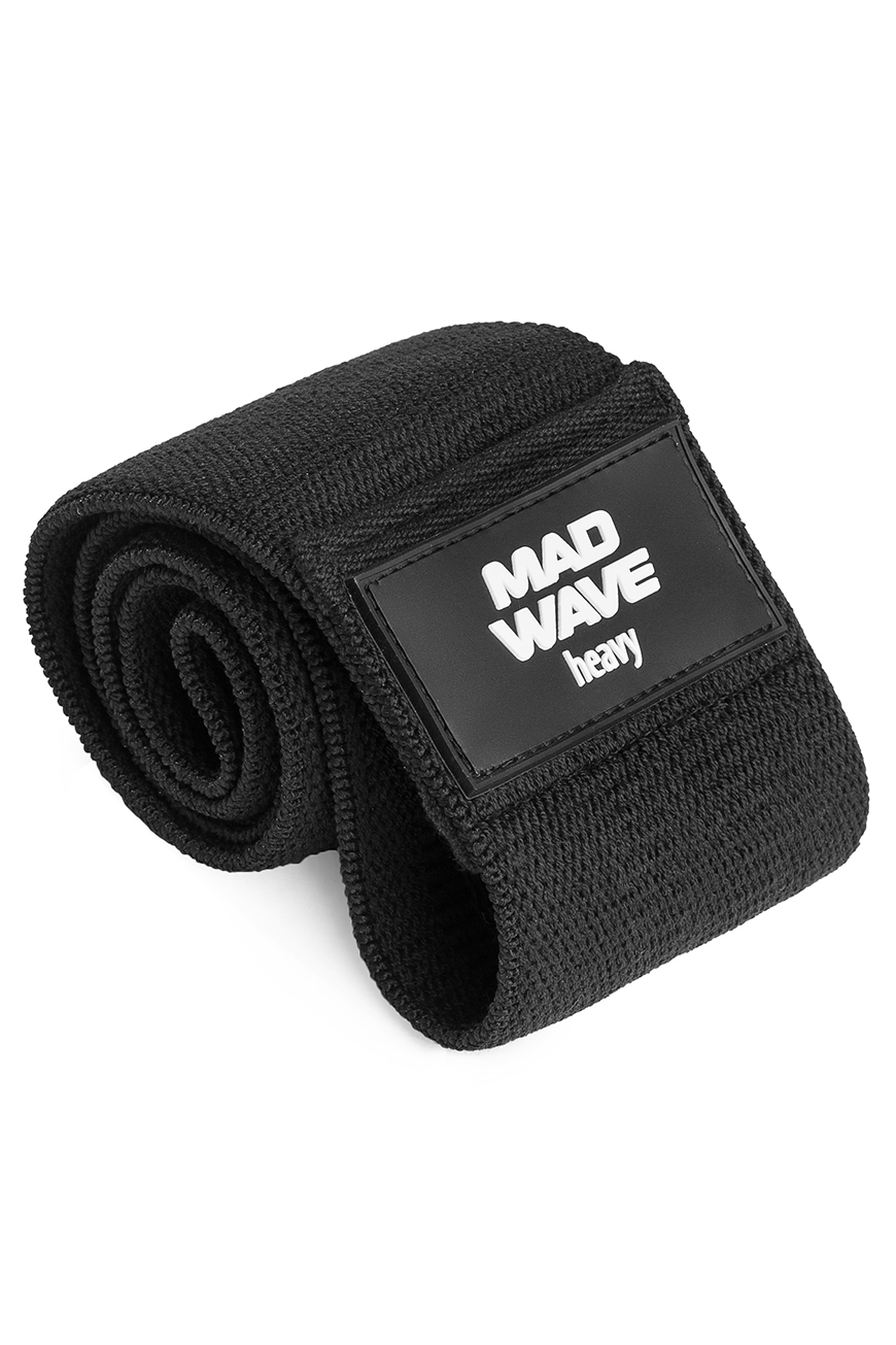 Эспандер Mad Wave Textile Hip Band black