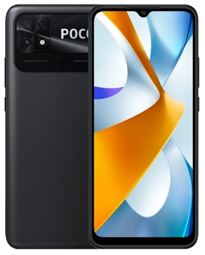 фото Смартфон poco c40 4/64gb power black