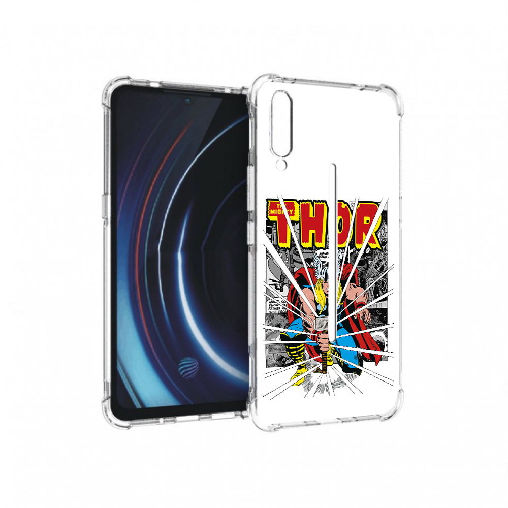 

Чехол MyPads Tocco для Vivo iQOO тор рисунок (PT226955.389.647), Прозрачный, Tocco