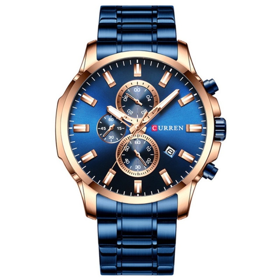 

Наручные часы мужские CURREN 8348 синие, 8348