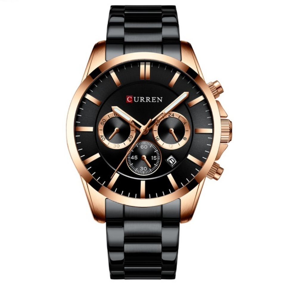 

Наручные часы мужские CURREN 8358 черные, 8358