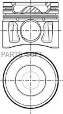 фото Nural 87-427707-40 поршень ford transit (2006-2013) () 1шт