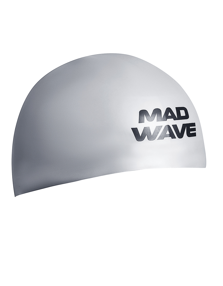 фото Шапочка для плавания madwave d-cap fina approved l silver