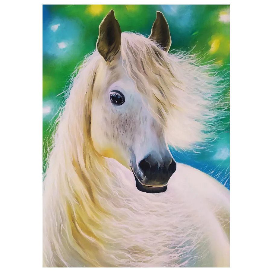 

Алмазные узоры. Сила и грация. 30*40см.