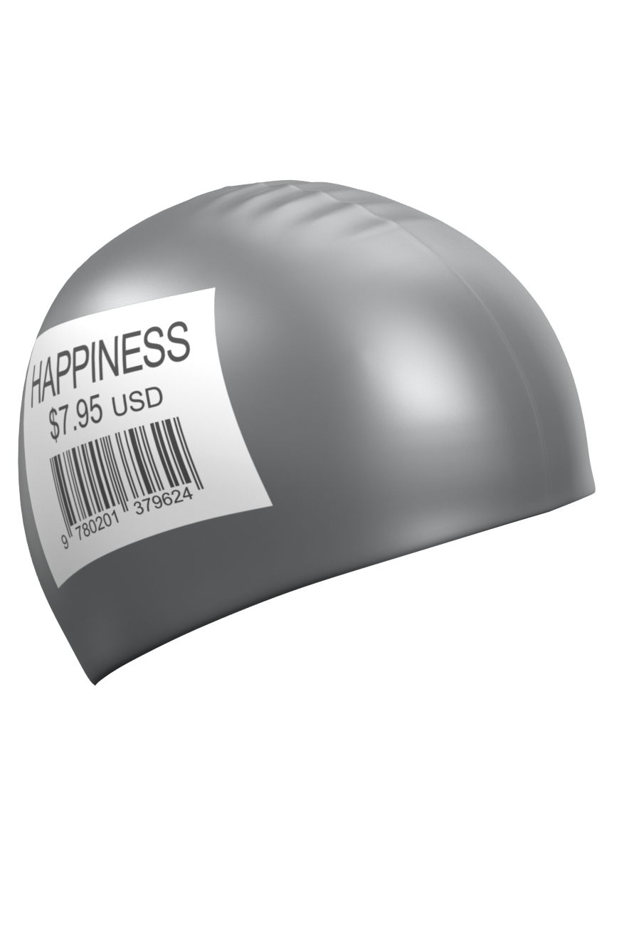 фото Шапочка для плавания madwave happiness silver