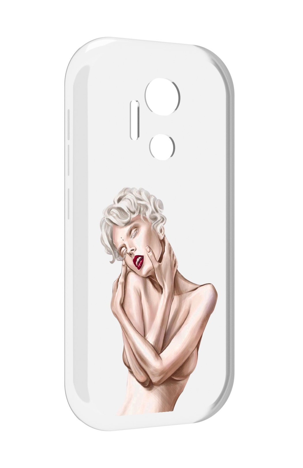 

Чехол MyPads Мигера женский для doogee x97 pro, Прозрачный, Tocco