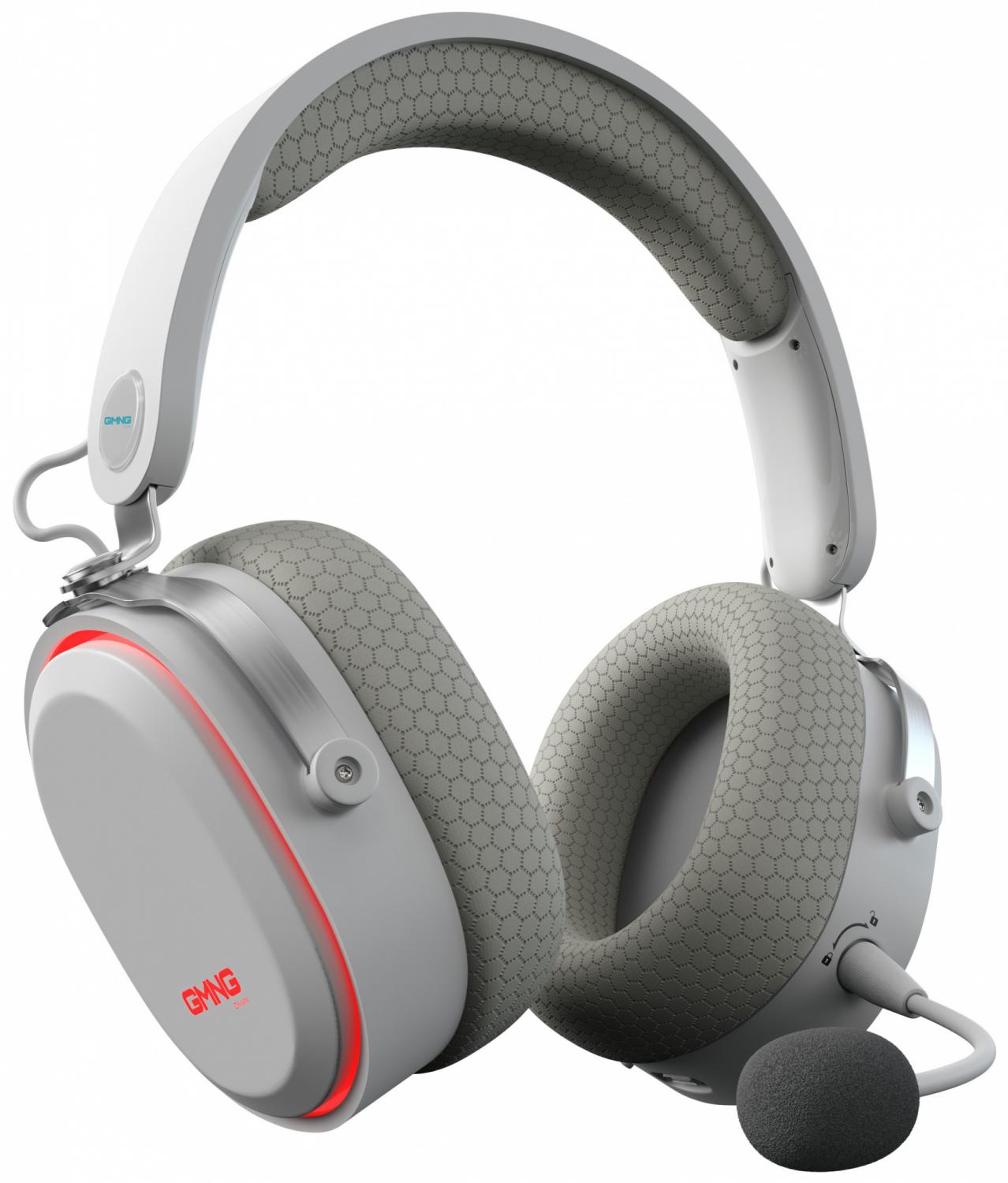 

Наушники с микрофоном Оклик GMNG HS-L990G белый 1.5м мониторные Radio оголовье (1605117)