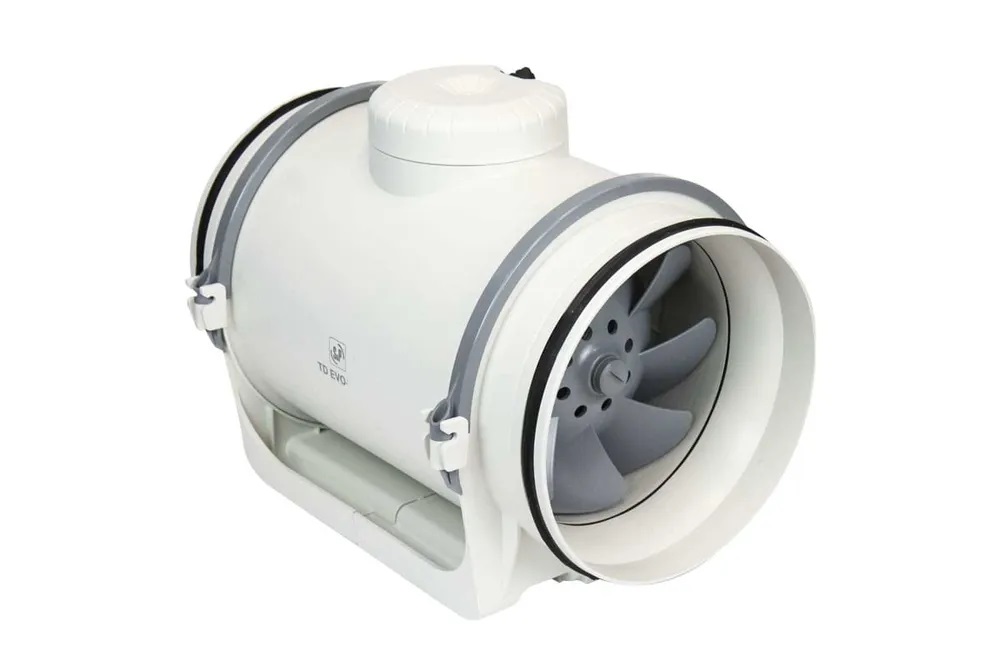 Вентилятор канальный вытяжной (низкопрофильный) Soler & Palau TD EVO-250 N8, 250 мм, 1400