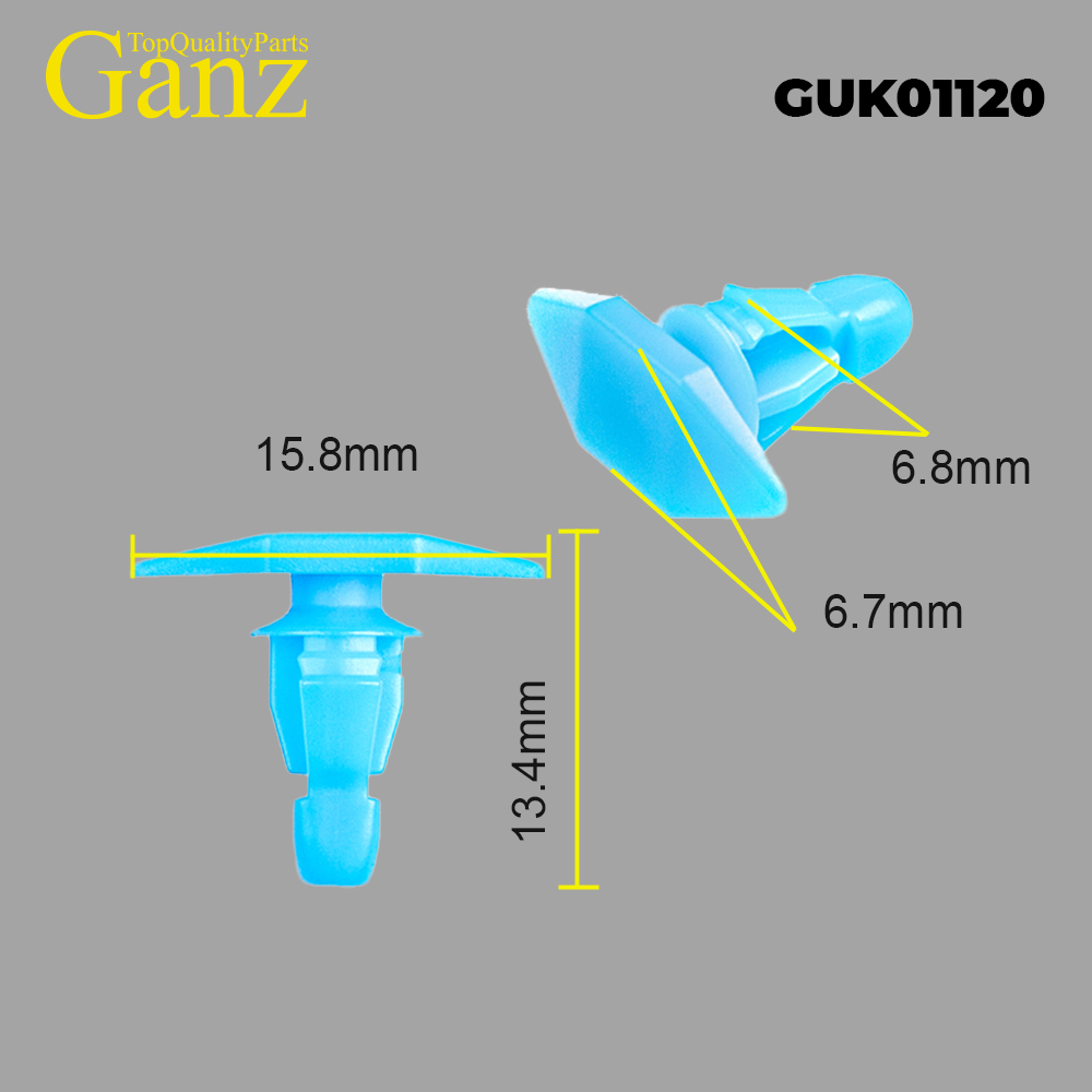 Клипса Универсальная Ganz Guk01120 GANZ арт. GUK01120