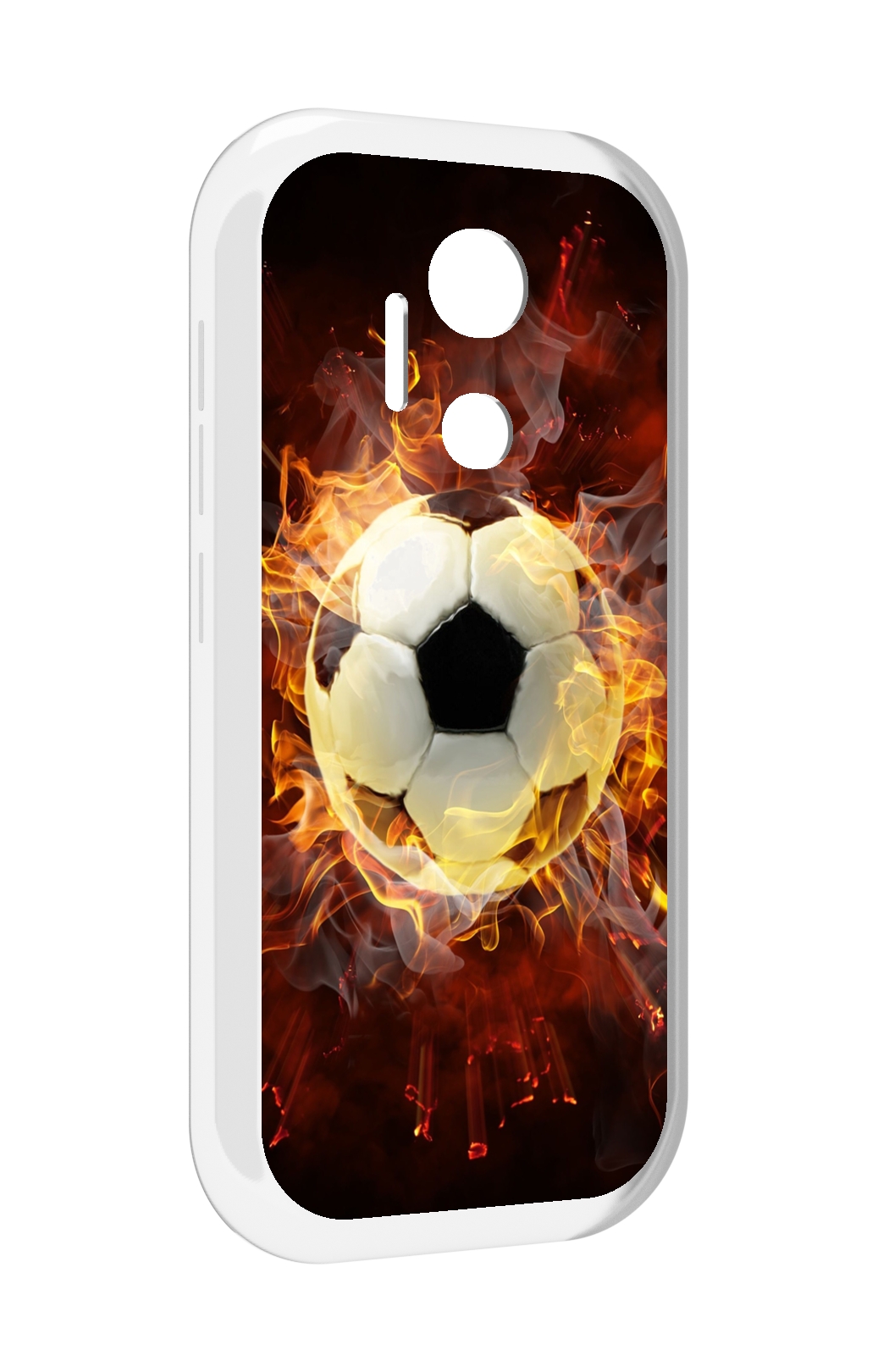 

Чехол MyPads Огненный-мяч для doogee x97 pro, Прозрачный, Tocco