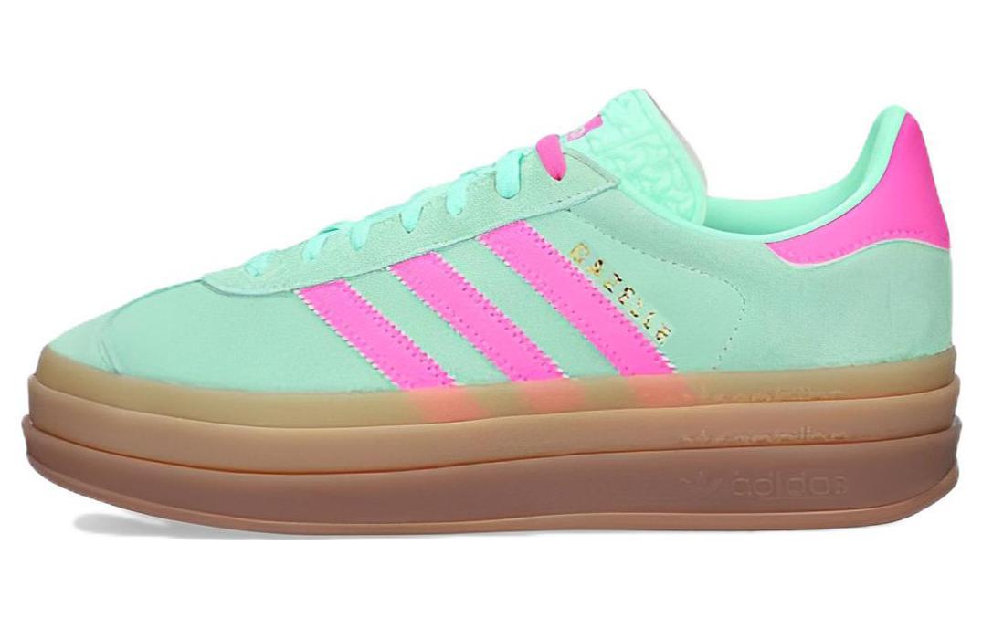 

Кеды унисекс Adidas Gazelle Bold зеленые 39 EU, Зеленый, Gazelle Bold