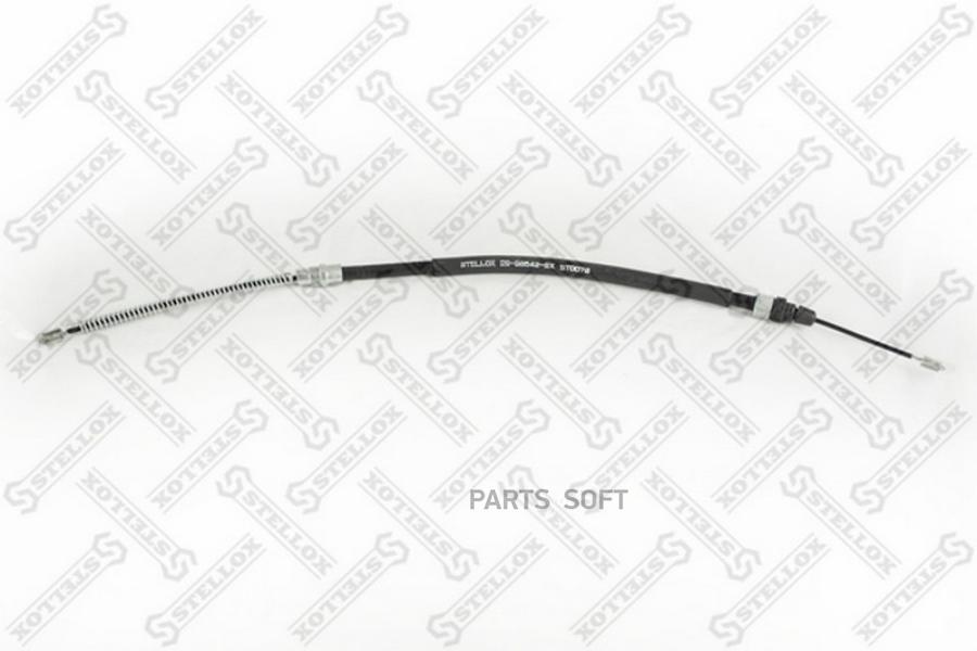 

29-98542-sx_трос ручного тормоза правый drum l550peugeot 405 all 87-95