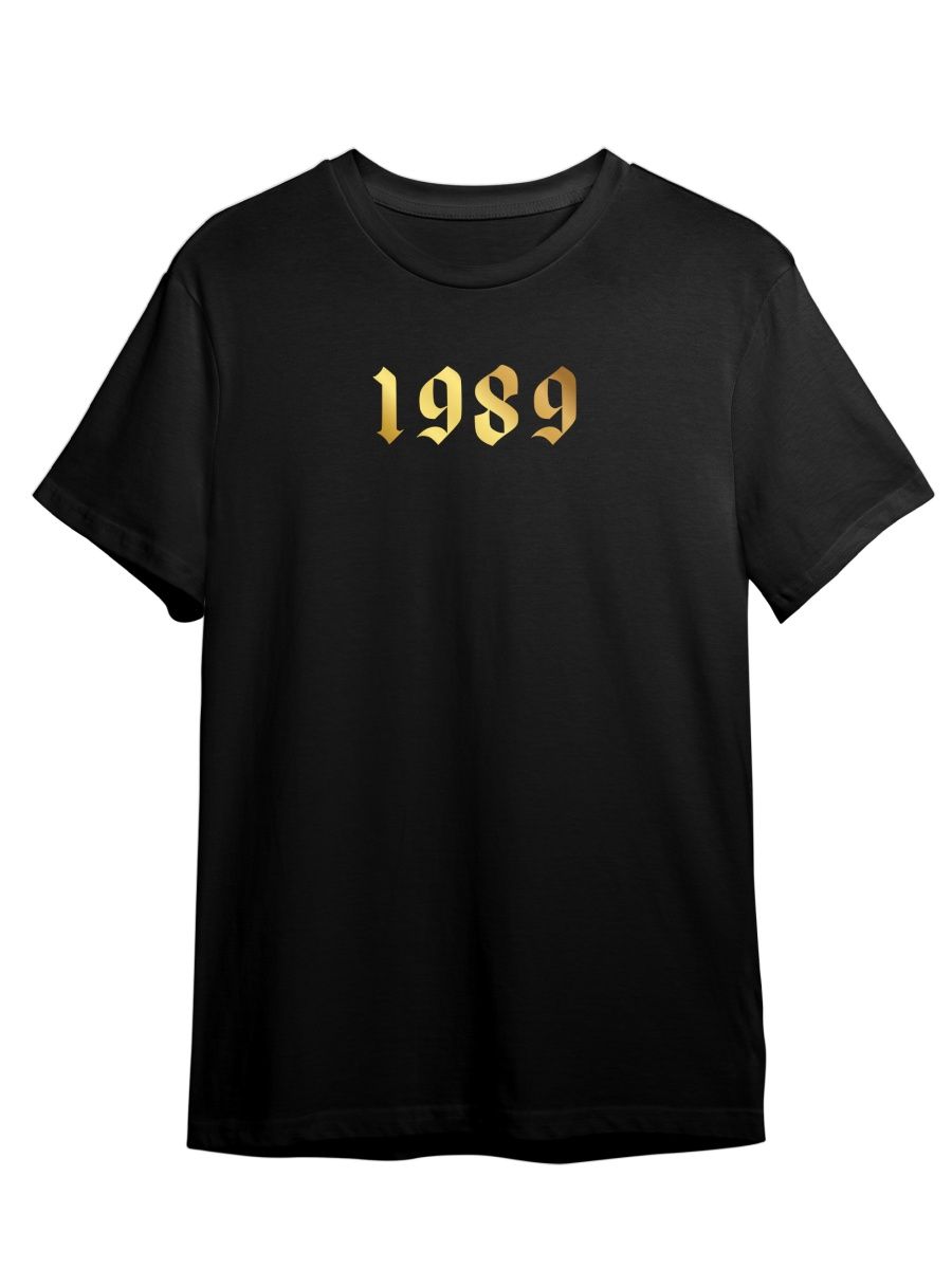 

Футболка унисекс Каждому Своё 1989/Год рождения/С др RAYR5ZG черная XS, Черный, "1989/Год рождения/С др" RAYR5ZG