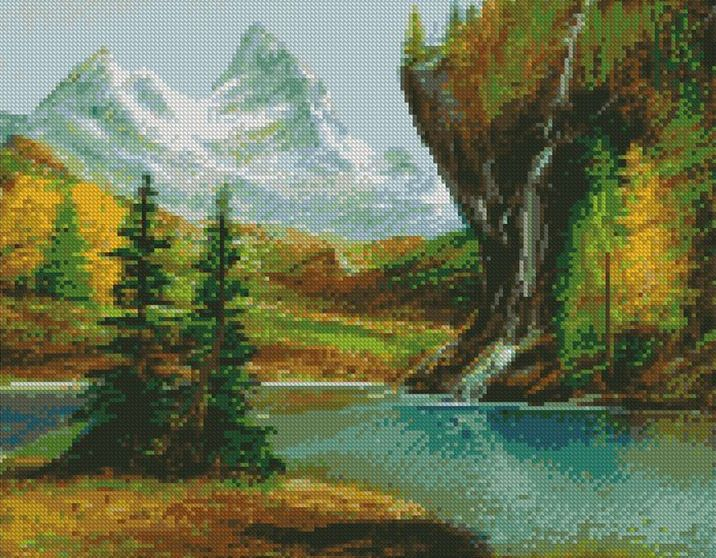 

Алмазная мозаика круглыми стразами 40x50 - ZM-1823