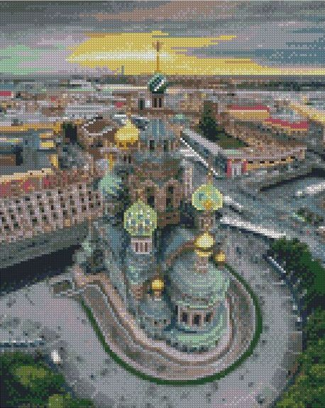 

Алмазная мозаика круглыми стразами 40x50 - ZM-1886