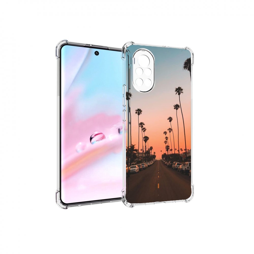 

Чехол MyPads дорога-с-закатом для Huawei Nova 8 (ANG-LX1), Прозрачный, Tocco