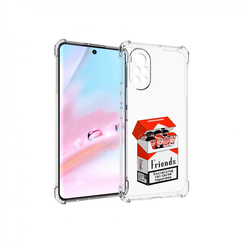 

Чехол MyPads друзья для Huawei Nova 8 (ANG-LX1), Прозрачный, Tocco