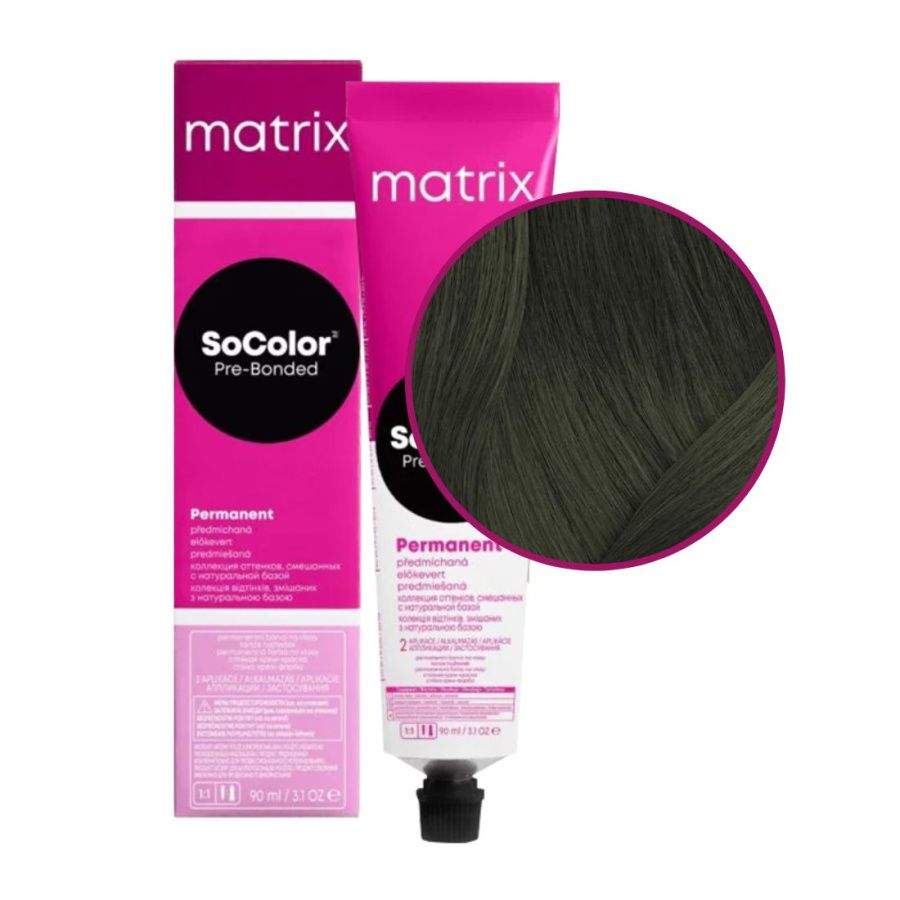 

Крем-краска для волос Matrix SoColor Pre-Bonded тон 6P темный блондин жемчужный, 90 мл, Блонд, kr-20477