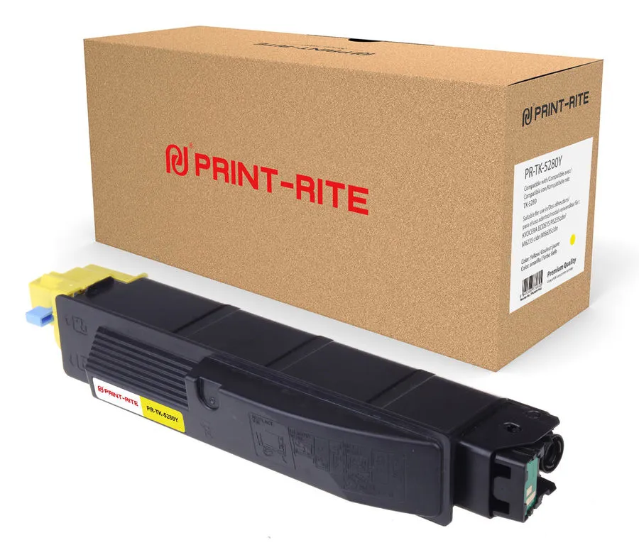 

Картридж для лазерного принтера Print-Rite TFKAN1YPRJ (PR-TK-5280Y) желтый, совместимый, TFKAN1YPRJ