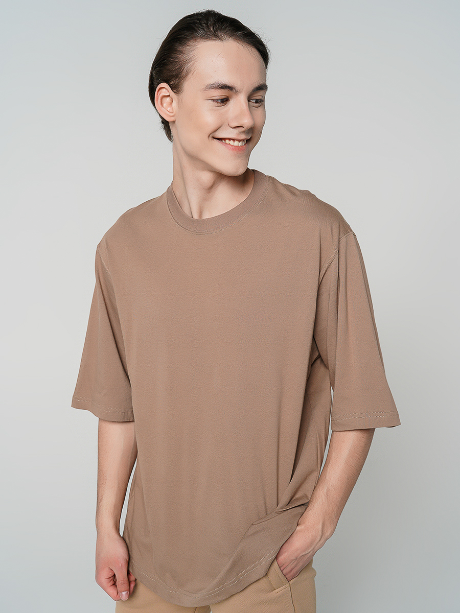 

Футболка мужская 82924 ТВОЕ бежевая 2XL, 82924