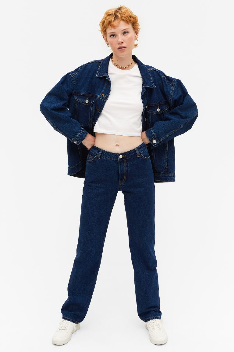

Джинсы женские Monki 1083202001 синие 33 (доставка из-за рубежа), 1083202001