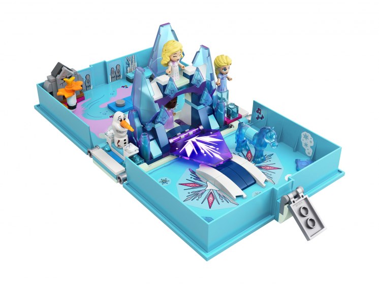 Конструктор LEGO Disney Frozen Книга сказочных приключений Эльзы и Нока, 125 деталей,43189