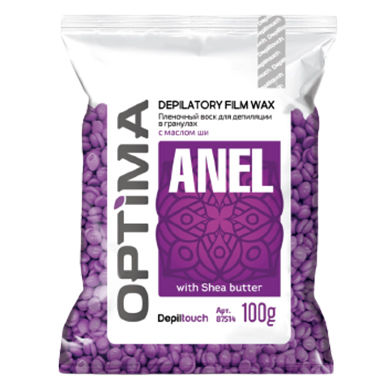 Воск для депиляции плёночный Depiltouch Optima Anel, 100 гр