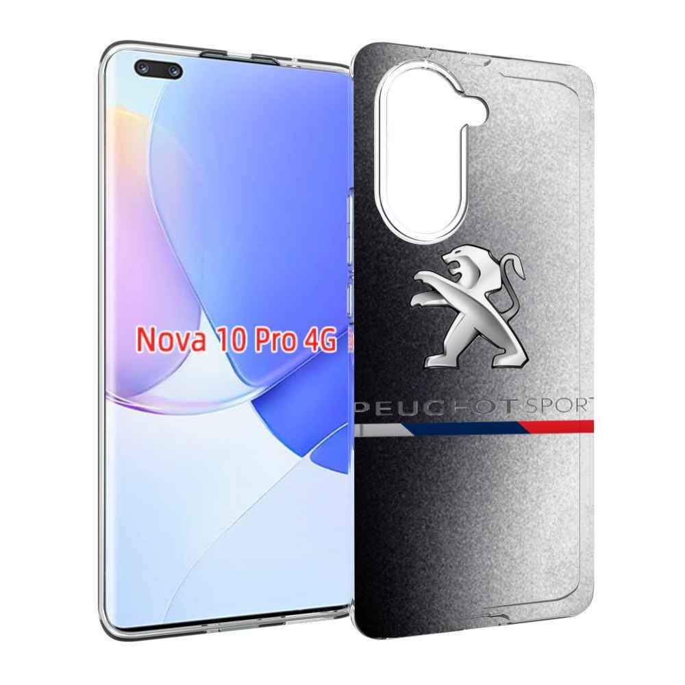 Чехол MyPads пежо-peugeot-1 для Huawei Nova 10 Pro противоударный