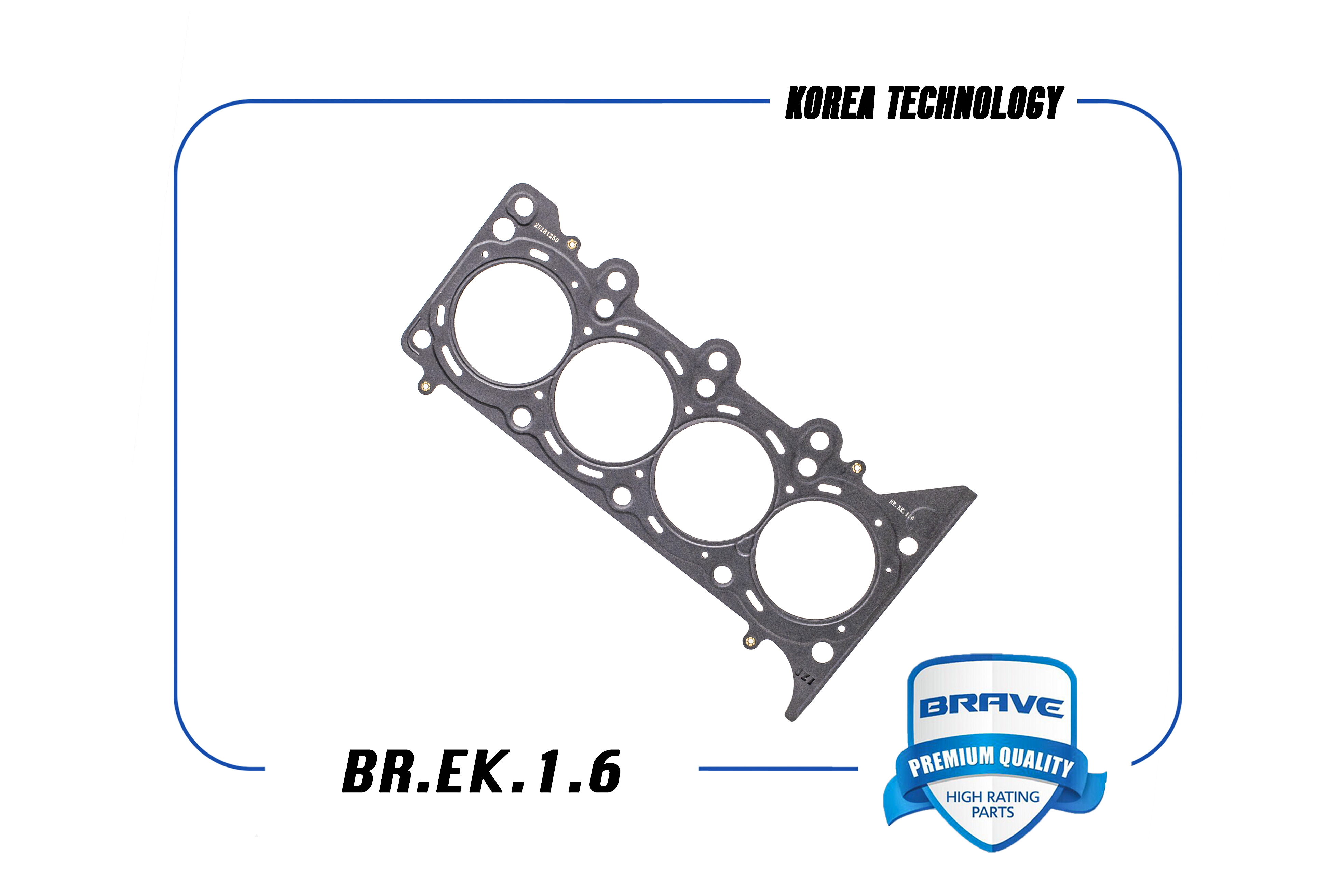 Прокладка ГБЦ Chevrolet Aveo Spark Brave МеталBrave 2021₽