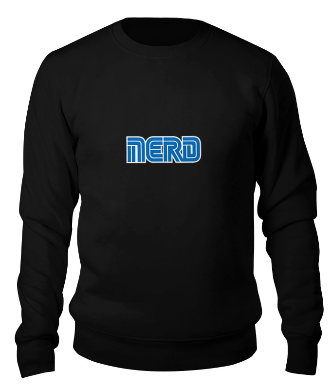 

Свитшот унисекс Printio Nerd (sega) черный L, Nerd (sega)