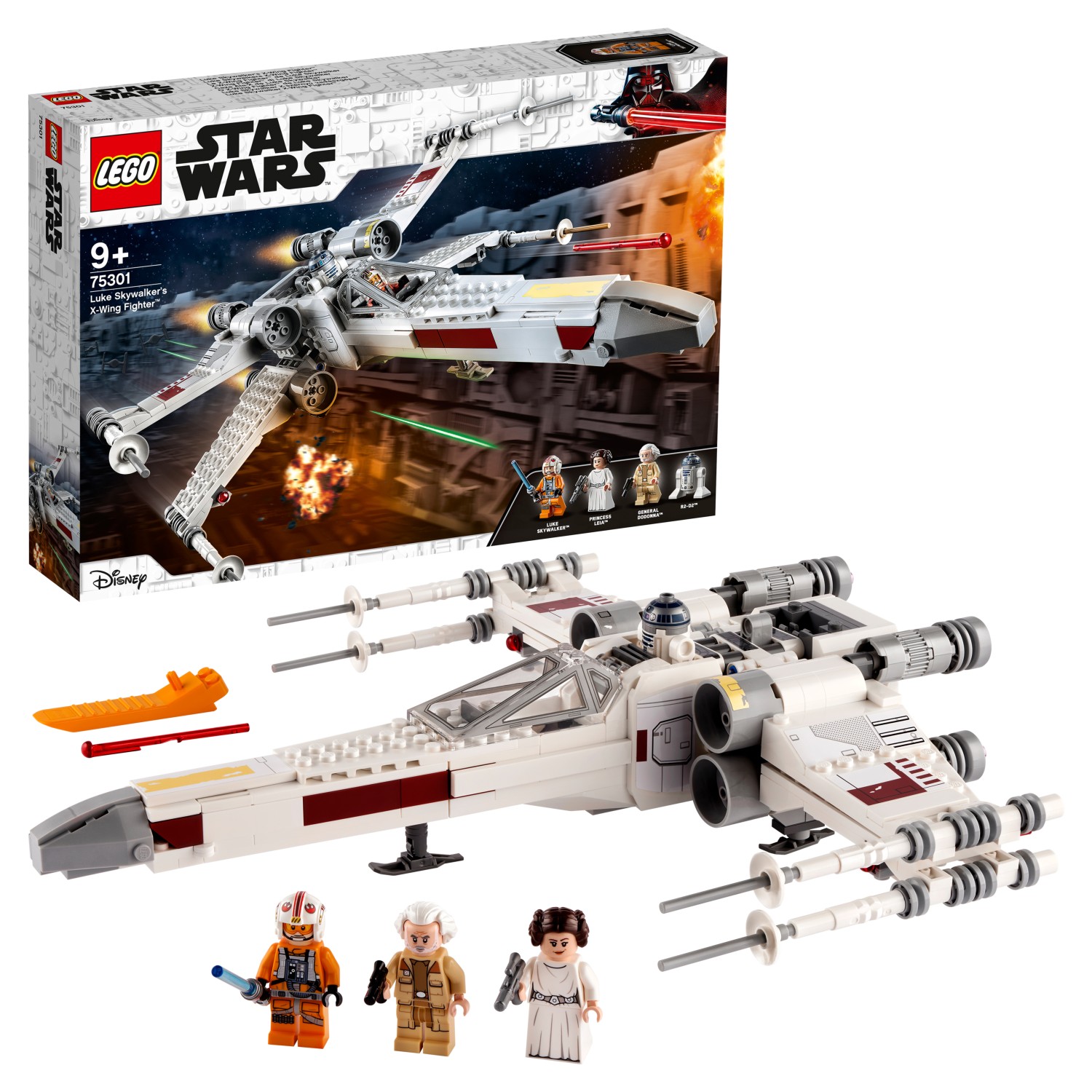 Конструктор LEGO Star Wars 75301 Истребитель типа Х Люка Скайуокера лучшие баллады и саги
