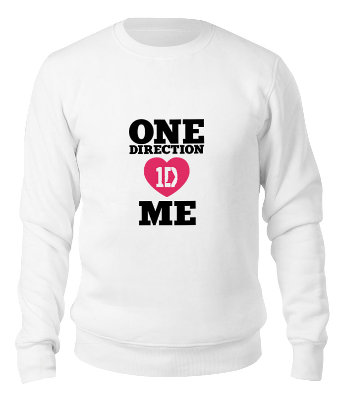 

Свитшот унисекс Printio One direction белый L, One direction