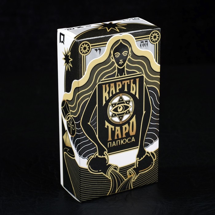 

Карты Таро "Папюса" ЛАС ИГРАС, Черный