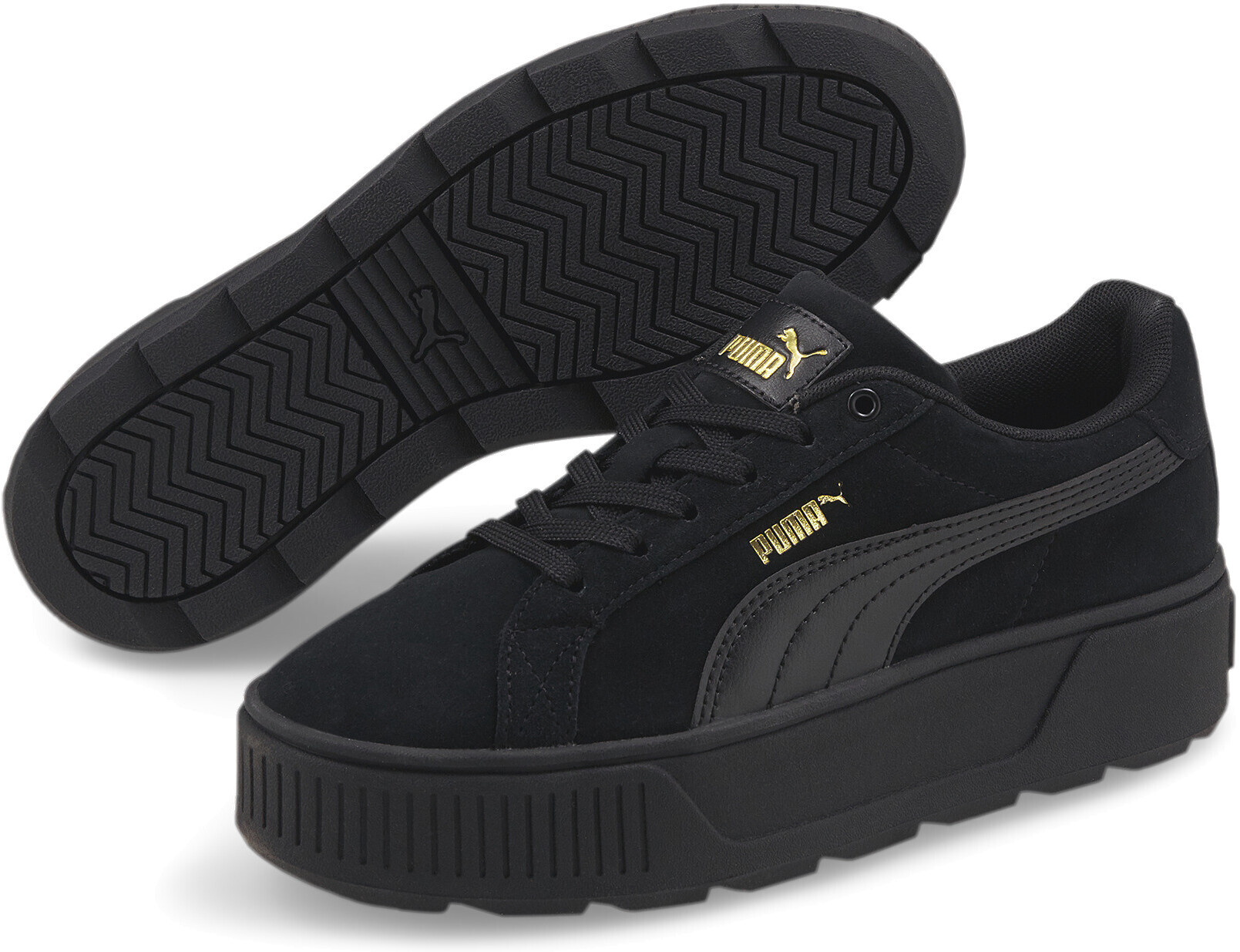 

Кеды женские PUMA Karmen черные 5.5 UK, Черный, Karmen