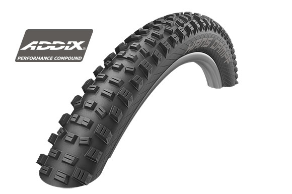 фото Велопокрышка 29x2.35 (60-622) hs491 hans dampf evo schwalbe tle snakeskin