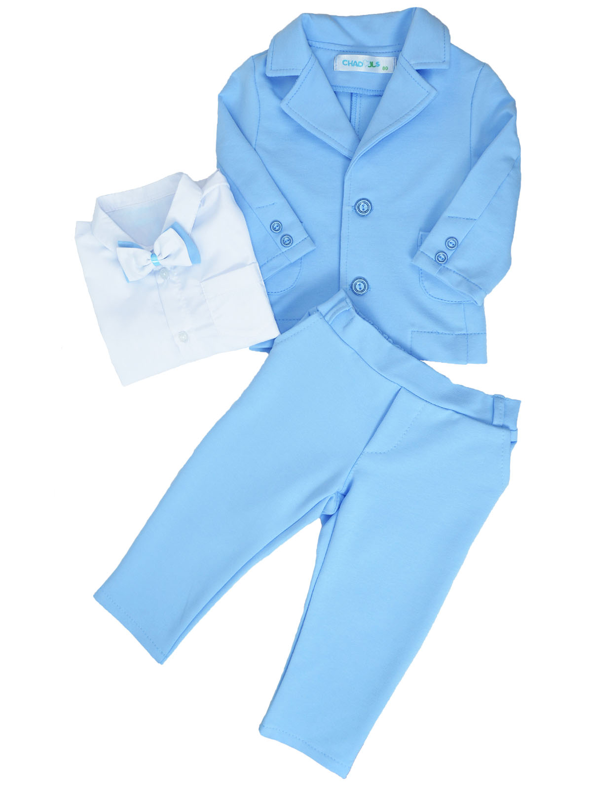 Детский костюм CHADOLLS с бабочкой голубой 5413670 р.80