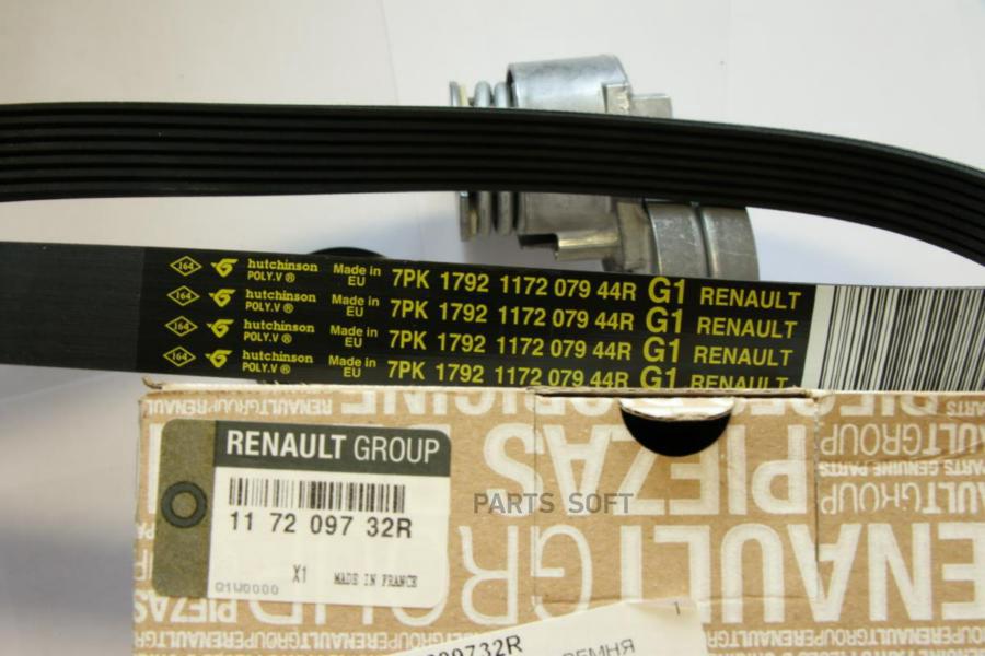 

Комплект Ремня Генератора 117209732r RENAULT арт. 117209732R