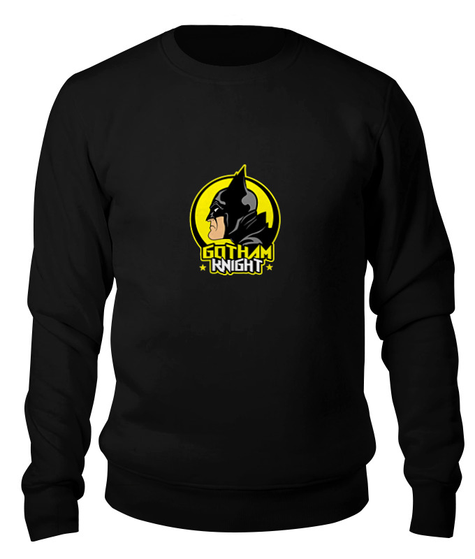 

Свитшот унисекс Printio Gotham knight черный L, Gotham knight