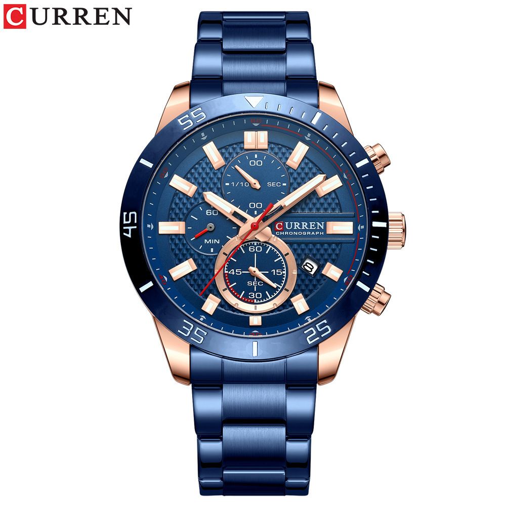 Наручные часы мужские CURREN 8399 синие