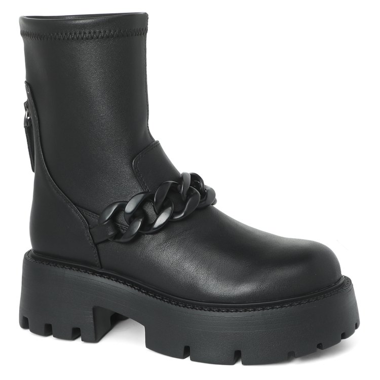 

Полусапоги женские Tendance 21612T-71 черные 36 EU, Черный, 21612T-71