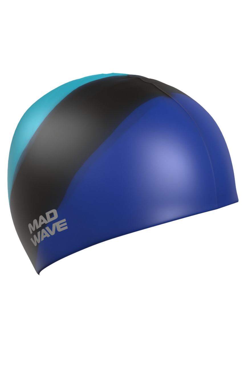 фото Шапочка для плавания madwave multi adult blue